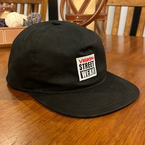 Vision Street Wear VSW Snap Back Hat Ball Cap Skateboard Skate BMX new Authentic